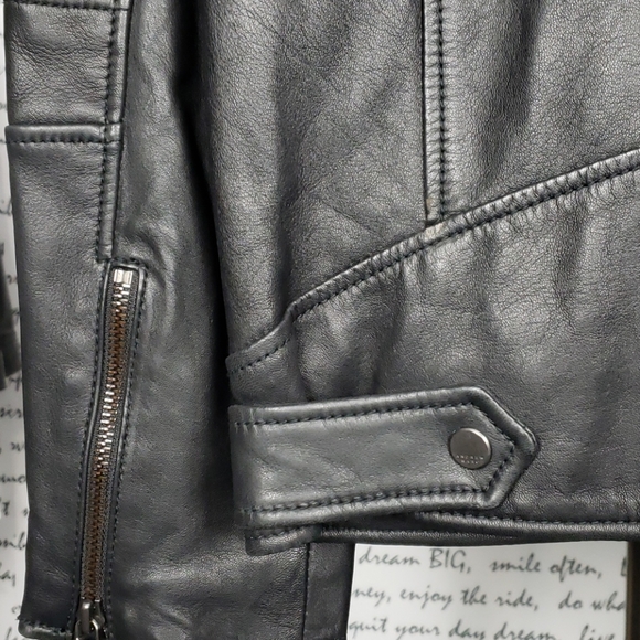 💥NEW💥 Men's Small Black Soft Leather Jacket - Picture 11 of 14